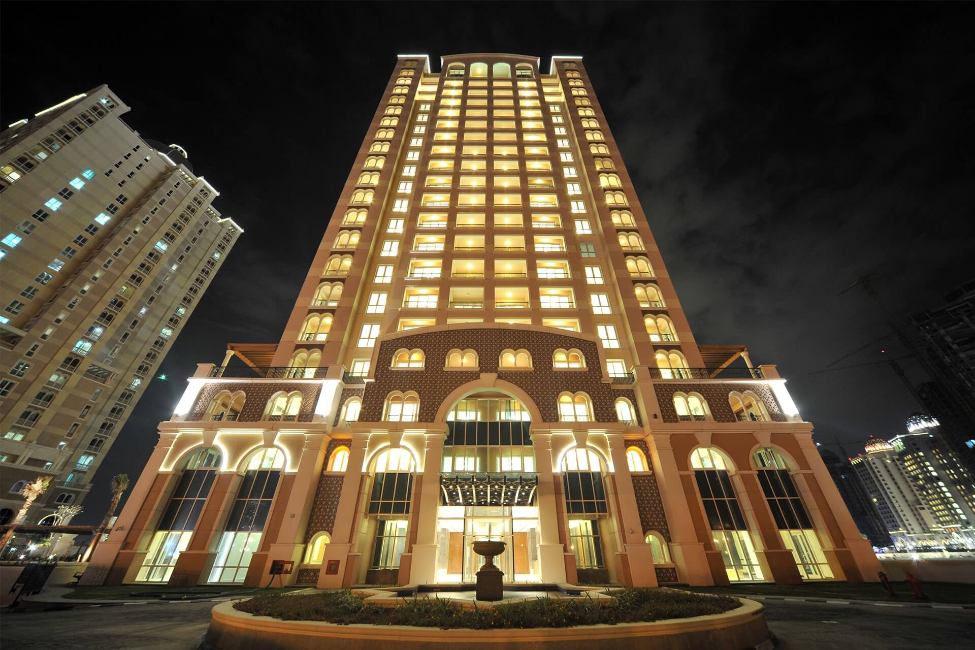 Viva Bahriya precinct of The Pearl Island, Qatar