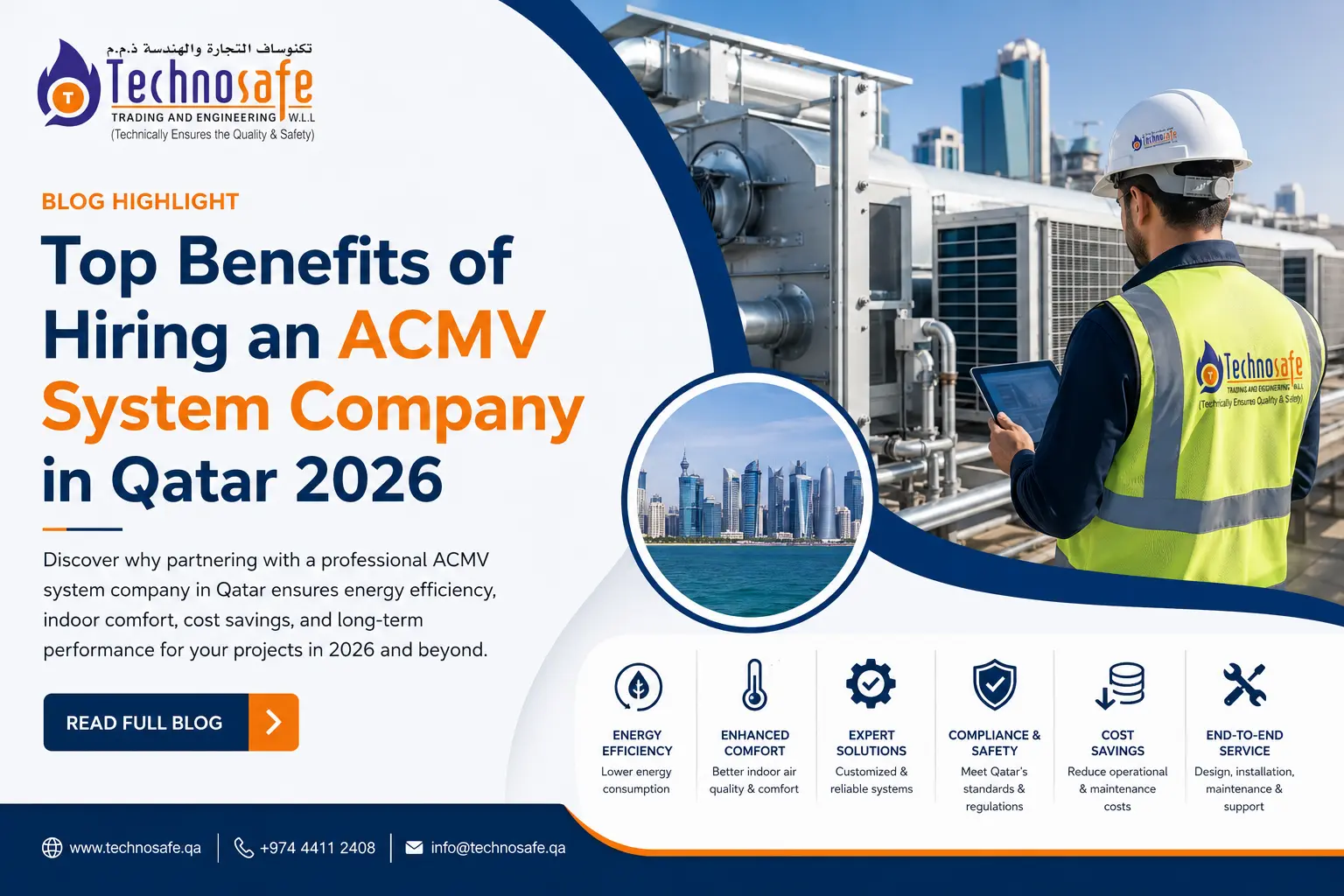 ACMV system company qatar