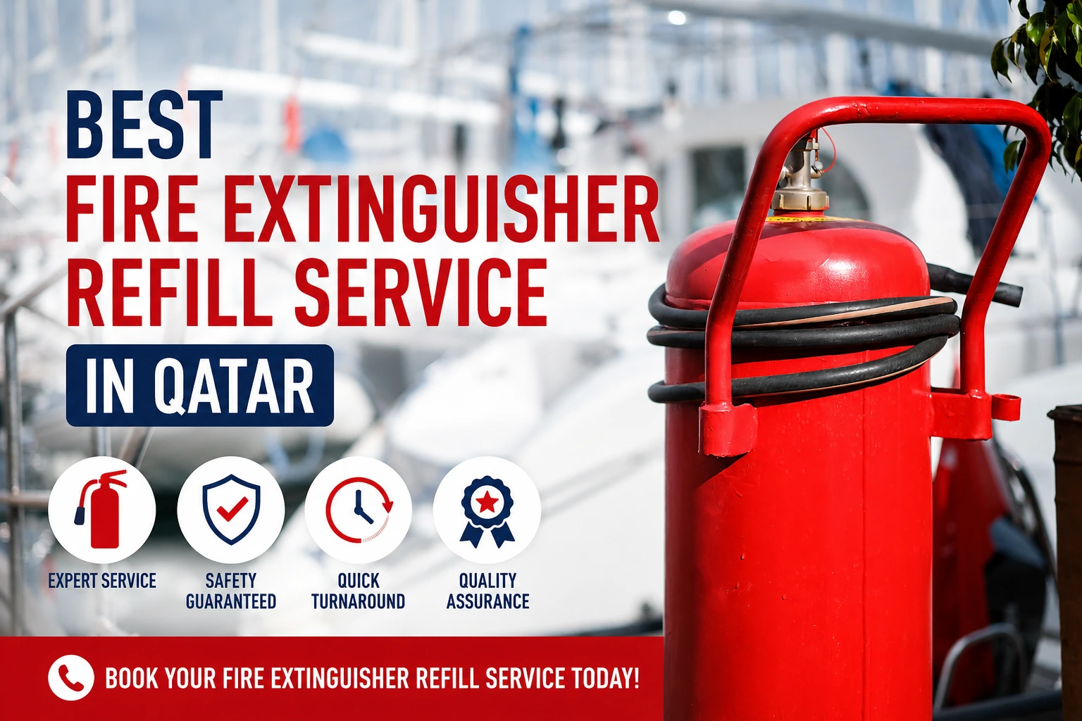 Fire extinguisher refill service in qatar