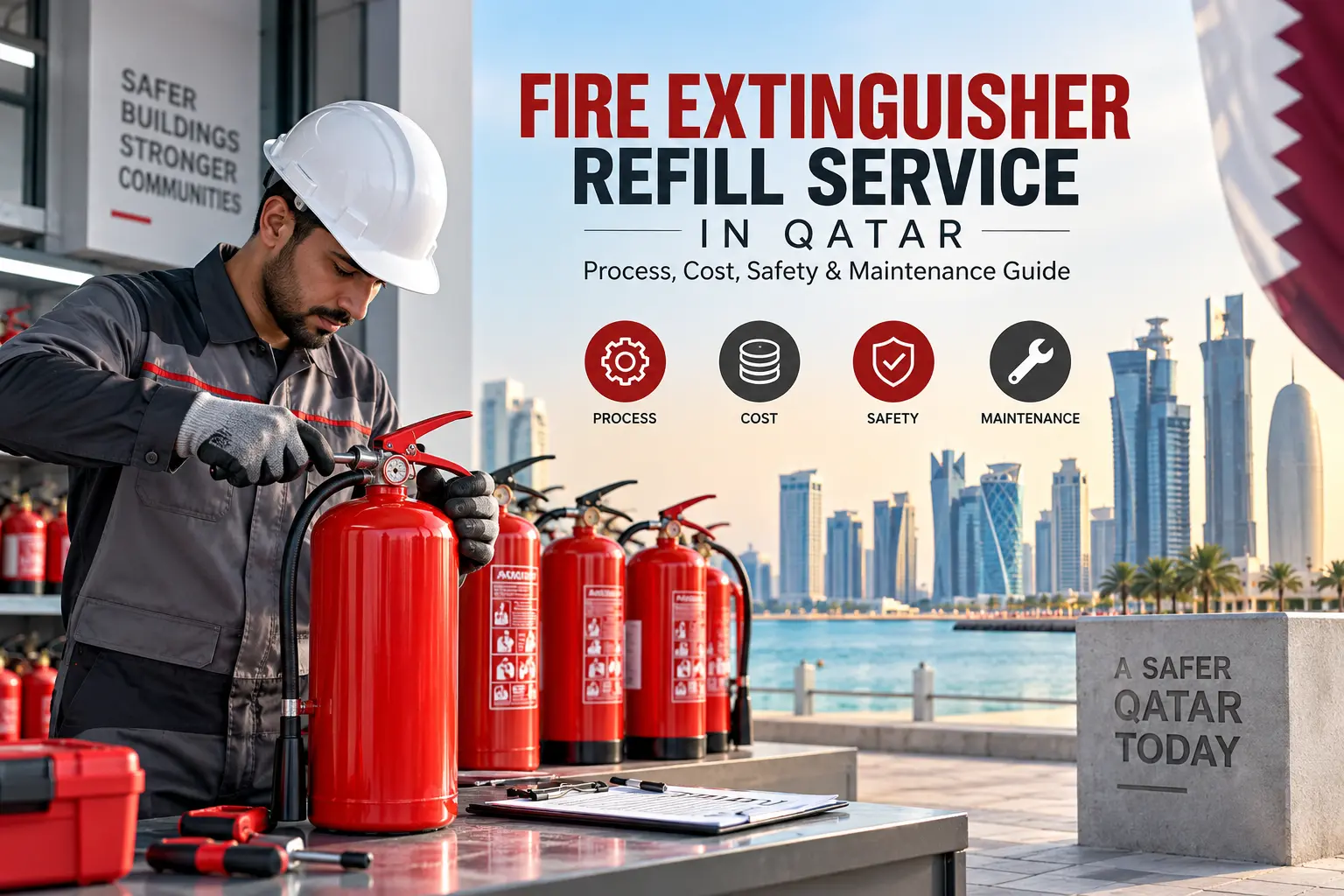 fire extinguisher refill service in qatar